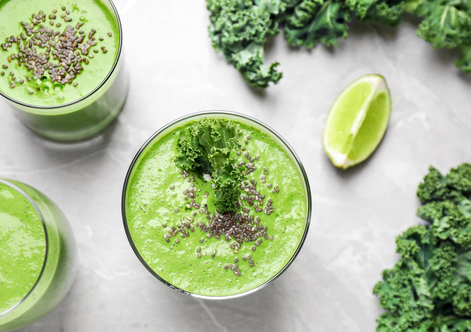 Organic Kale Powder — Non-GMO, Made from Raw Dried Whole Leaves, Vegan, Kosher