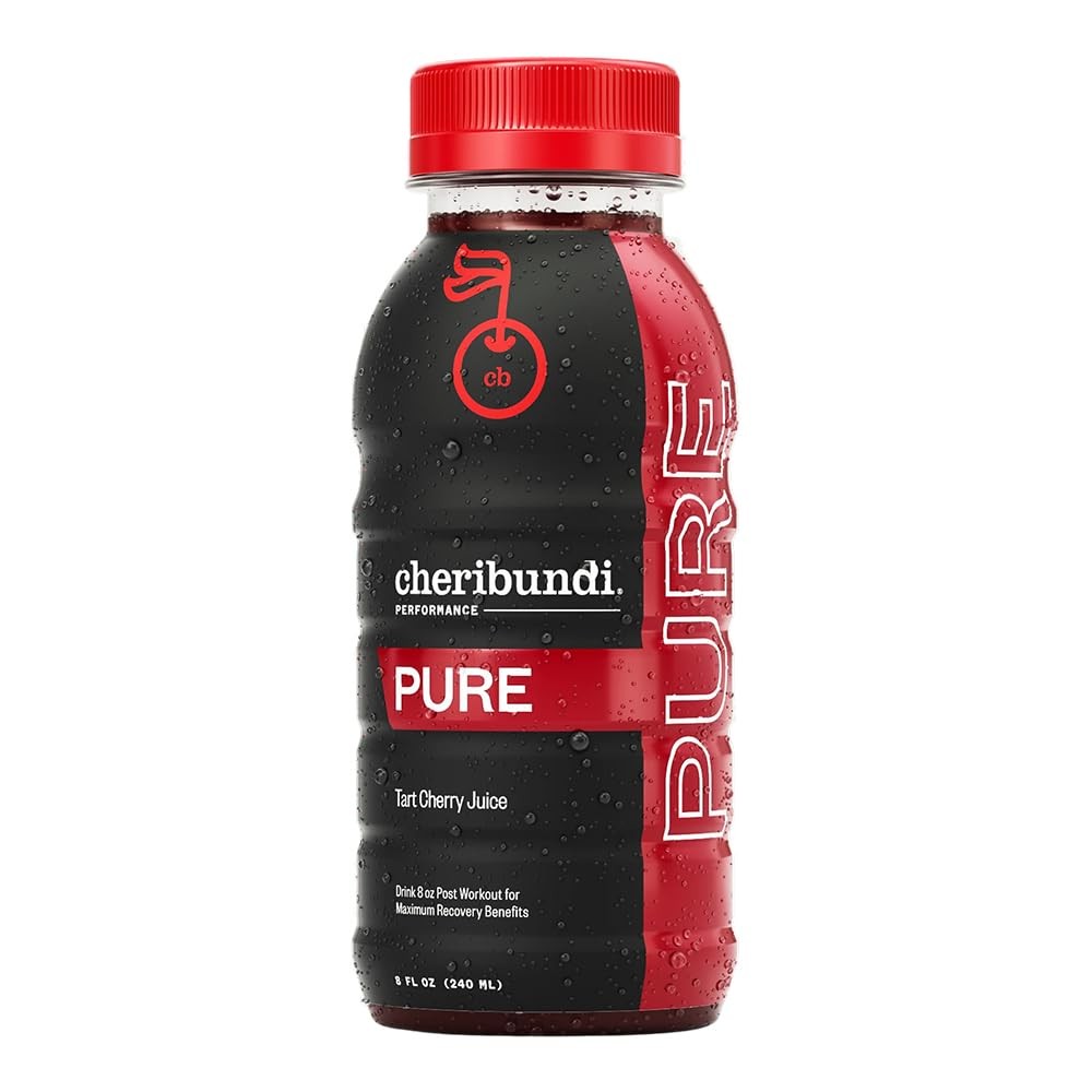 Tart Cherry Juice Pure Unsweetened Athlete Recovery Drink Sleep Muscle 8oz 24 Pa