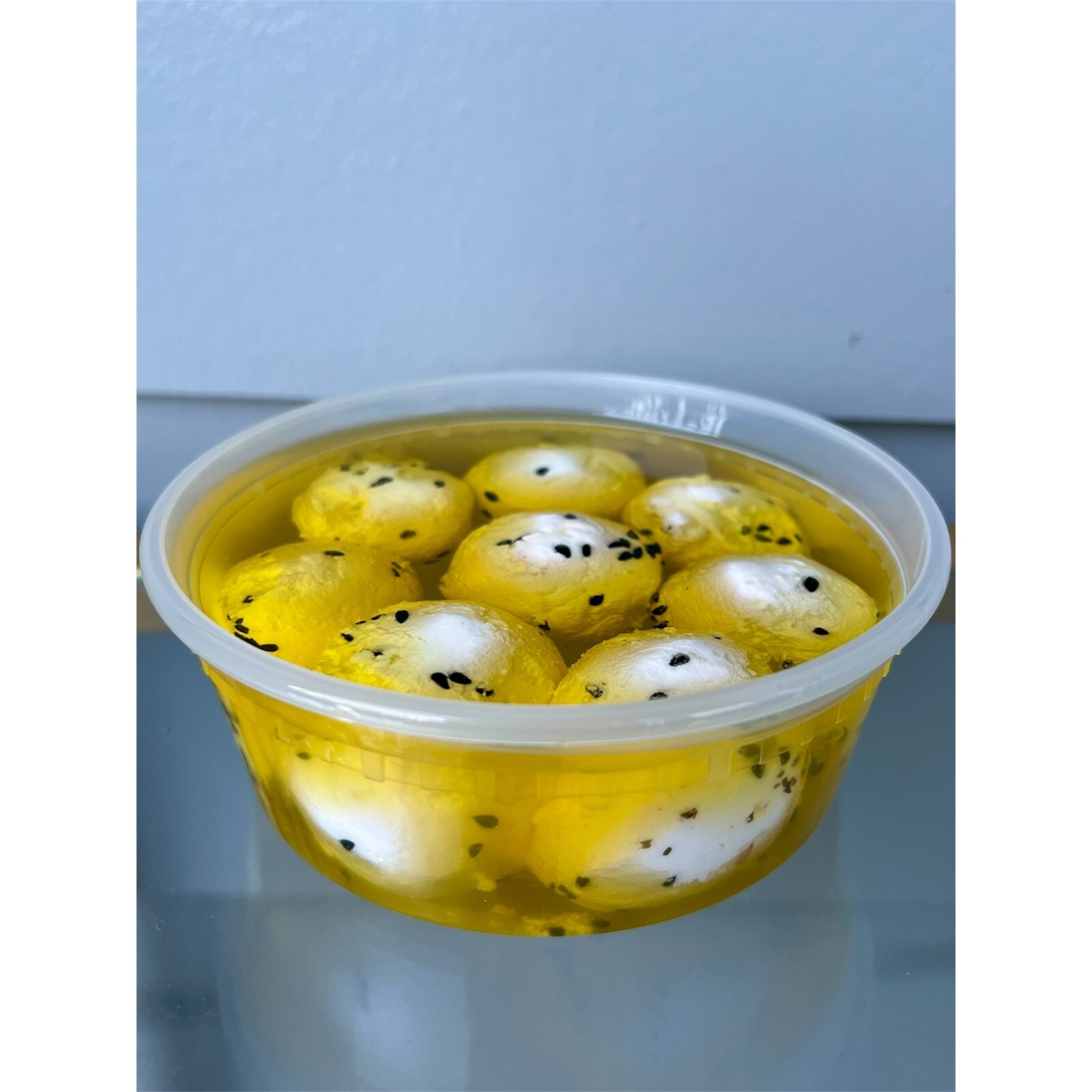 Classic Labneh Balls in Oil | Middle Eastern Spread Yogurt Cheese |Mezz | 16 oz