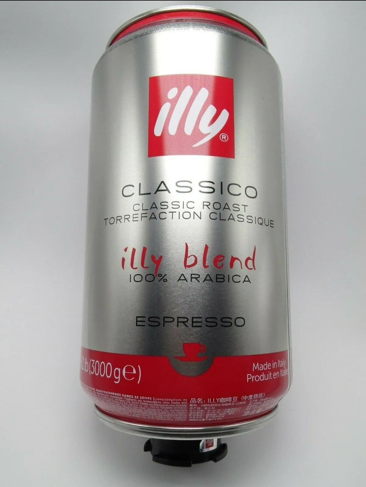 ILLY ESPRESSO BEAN 6.6 LBS 3Kg Classic Roast *Exp 2029