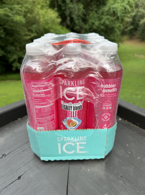 Sparkling Ice Elle Woods-Inspired Guava Passionfruit Water 17 fl oz (Pack of 12)