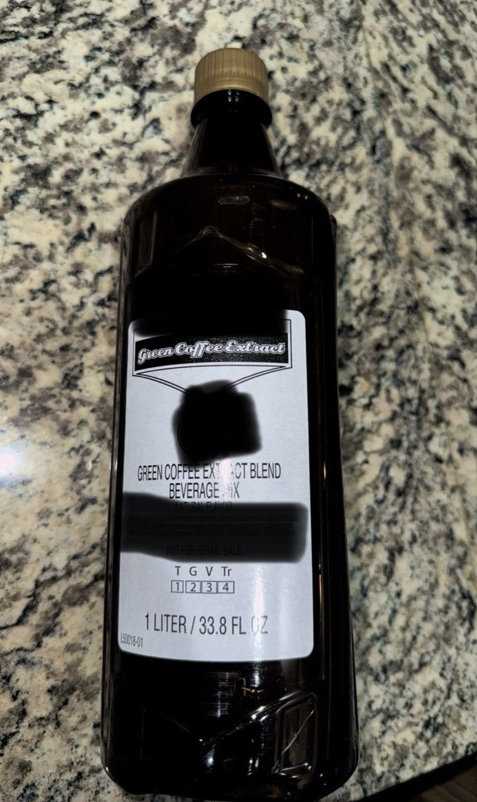 Starbucks Green Coffee Extract Coffee Flavouring Syrup Liquid 1L