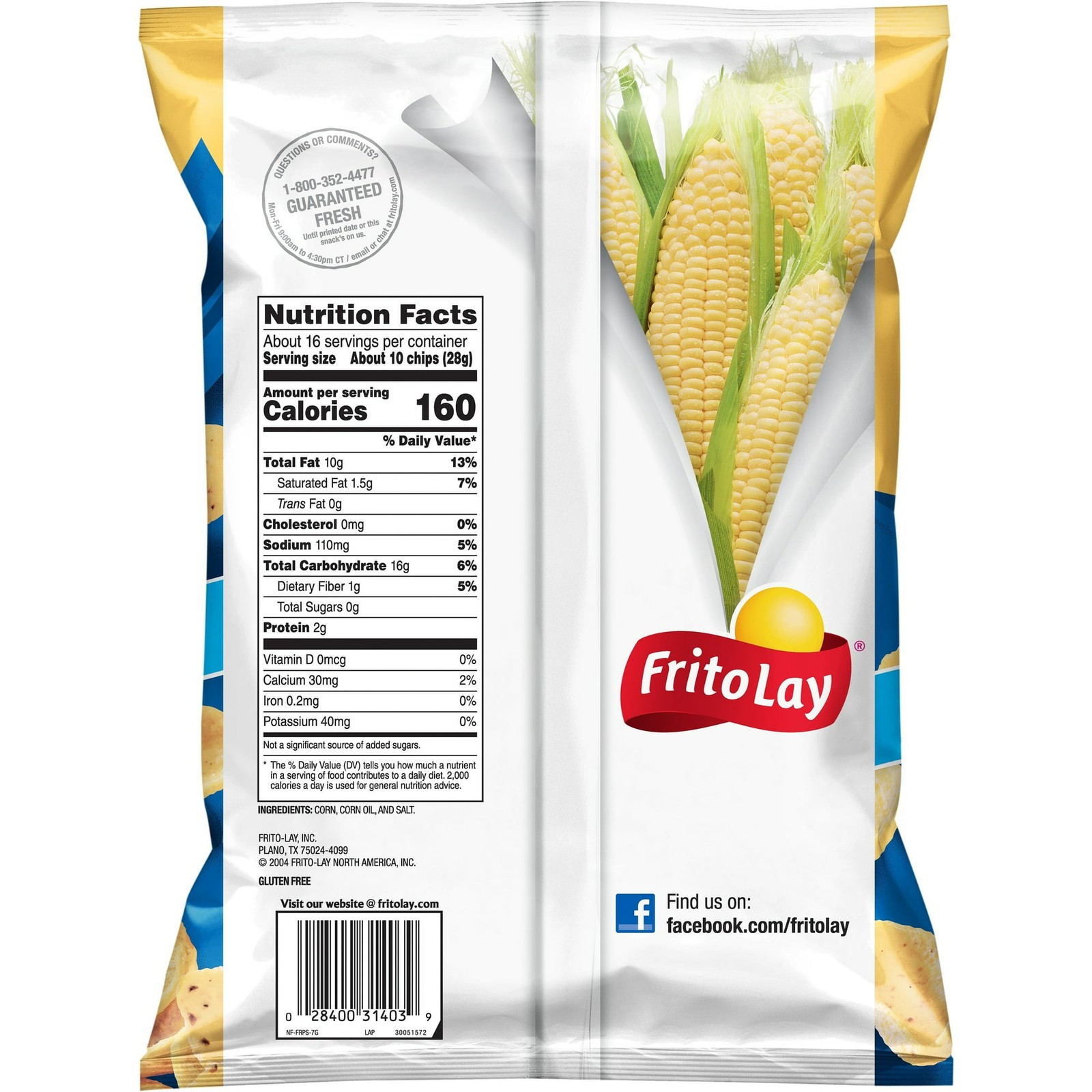 Fritos Scoops! Corn Snacks, Party Size, 15.5 Ounce Bag Single Bag Fast Shipping.
