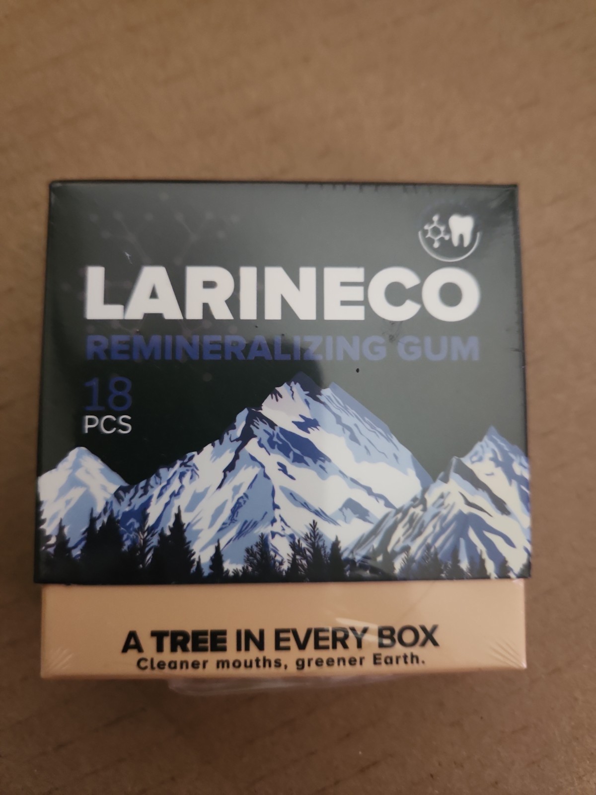 Larineco Remineralizing Gum with Nano Hydroxyapatite & Xylitol – Sugar-Free Xyli