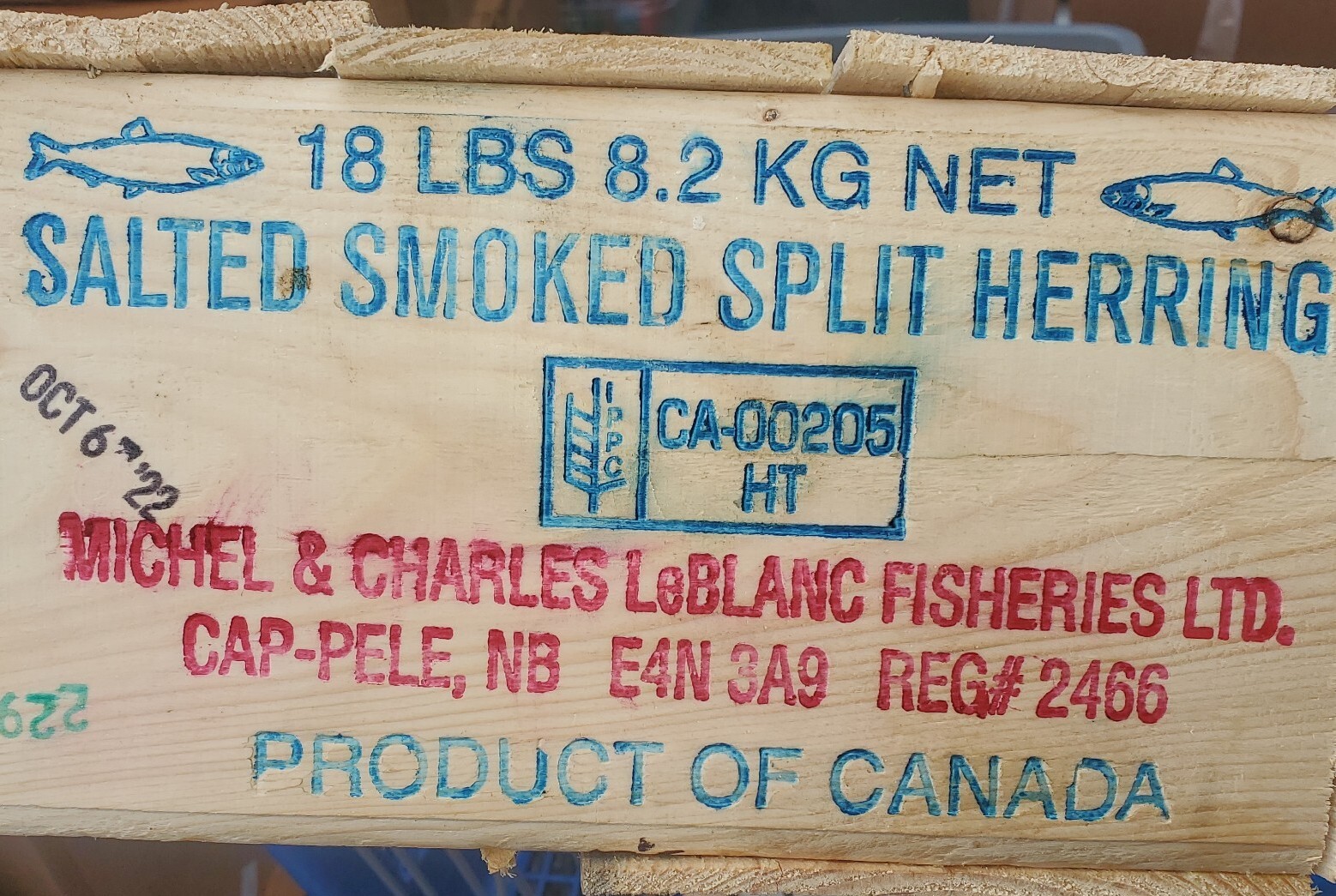 Salted SMOKE HERRING 1lb+ to 18lb /buy 5lb get 1lb free