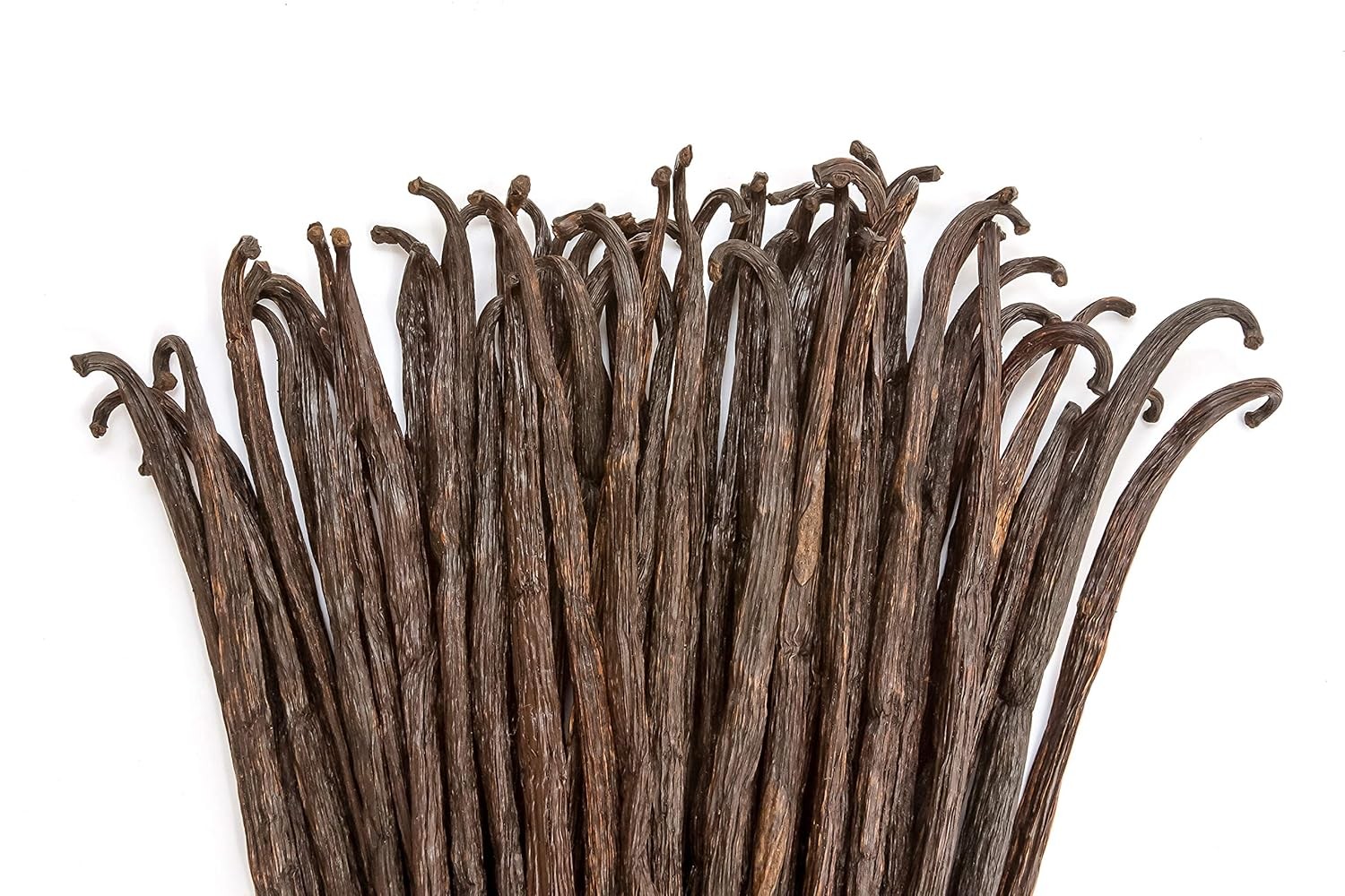 50 Vanilla Beans – Whole Extract Grade B Pods for Baking, Homemade 50 Count