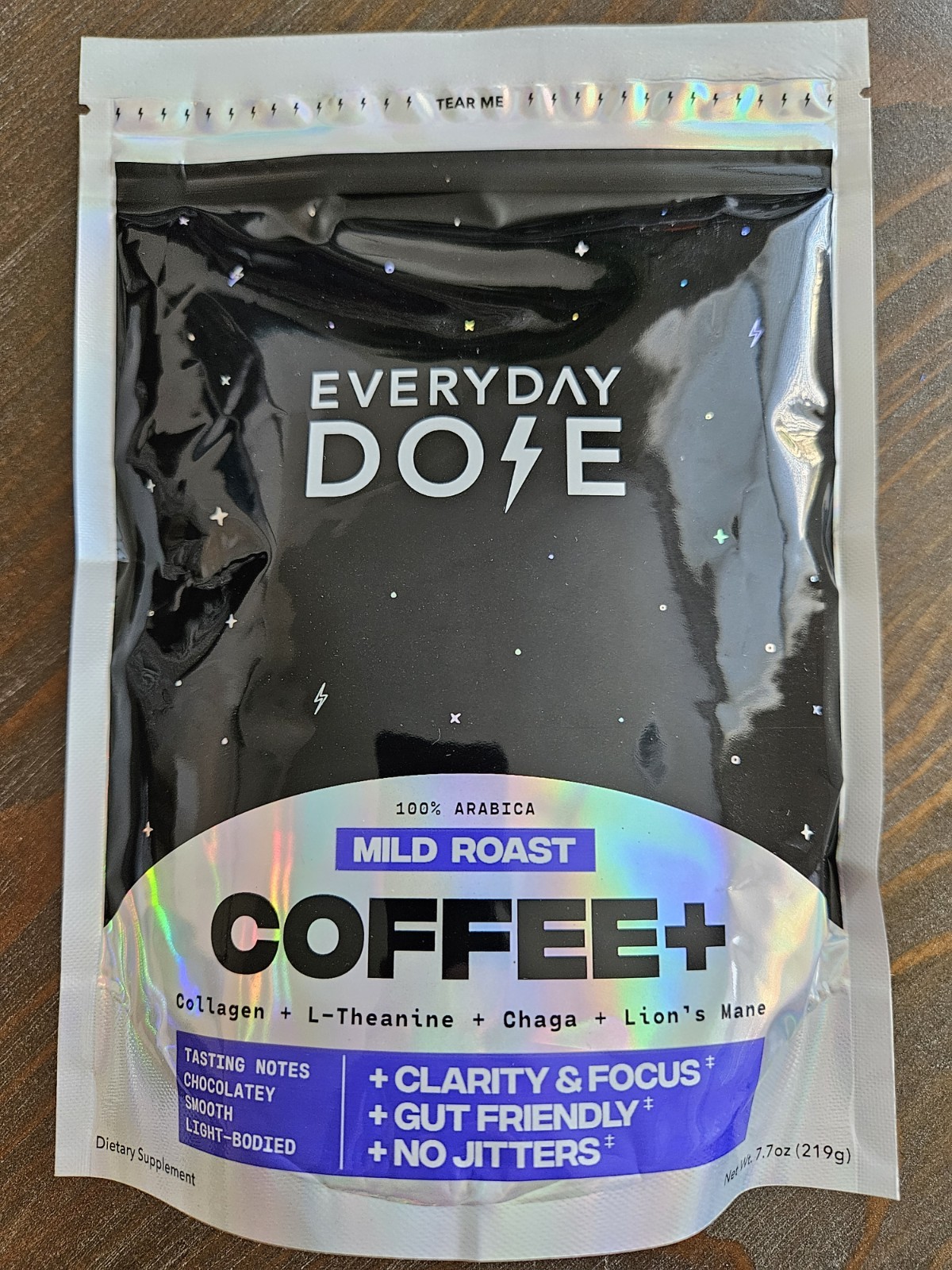 EVERYDAY DOSE Mushroom Coffee Collagen Protein Nootropics 7.7 oz EXP 2027+