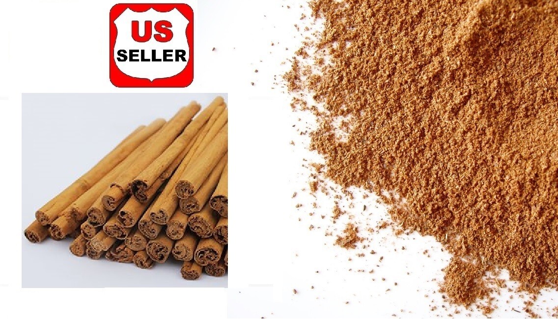 HIGHEST QUALITY CEYLON ALBA CINNAMON STICKS/POWDER,SRI LANKA,1oz-10LB