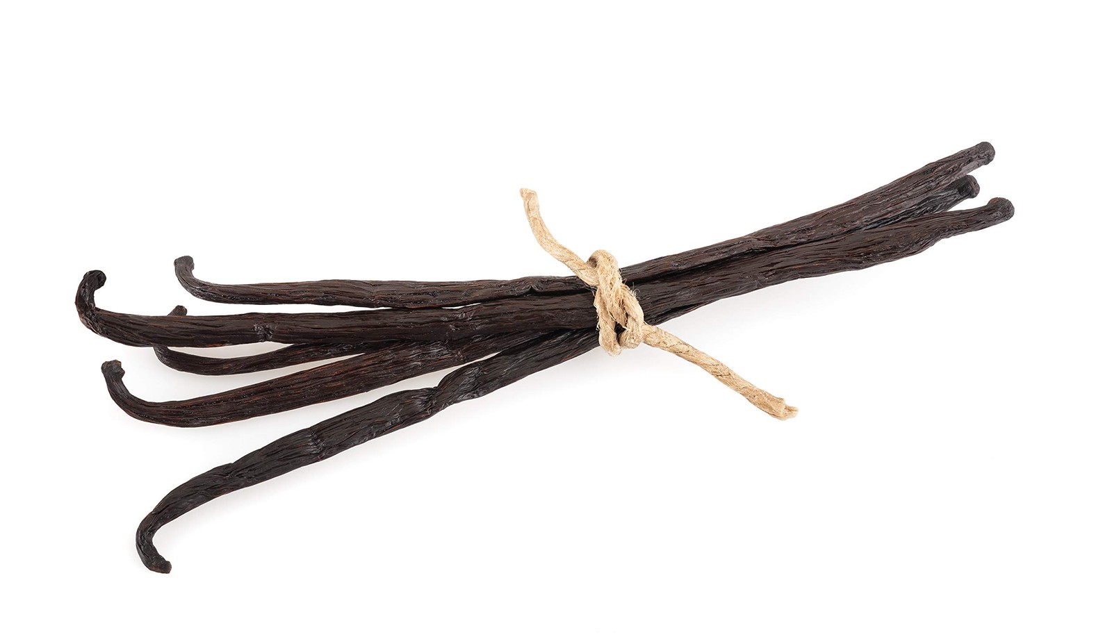 5 Organic Madagascar Vanilla Beans. Whole Grade A 5 Count, Black / Dark Brown