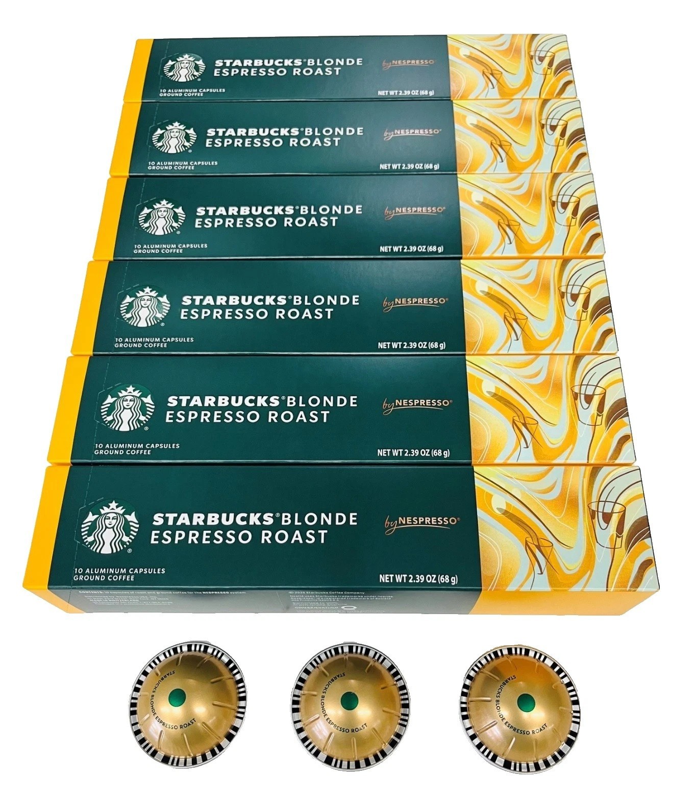 Nespresso Vertuo Espresso/Coffee Pods/Capsules 60-Count (Various Flavors)