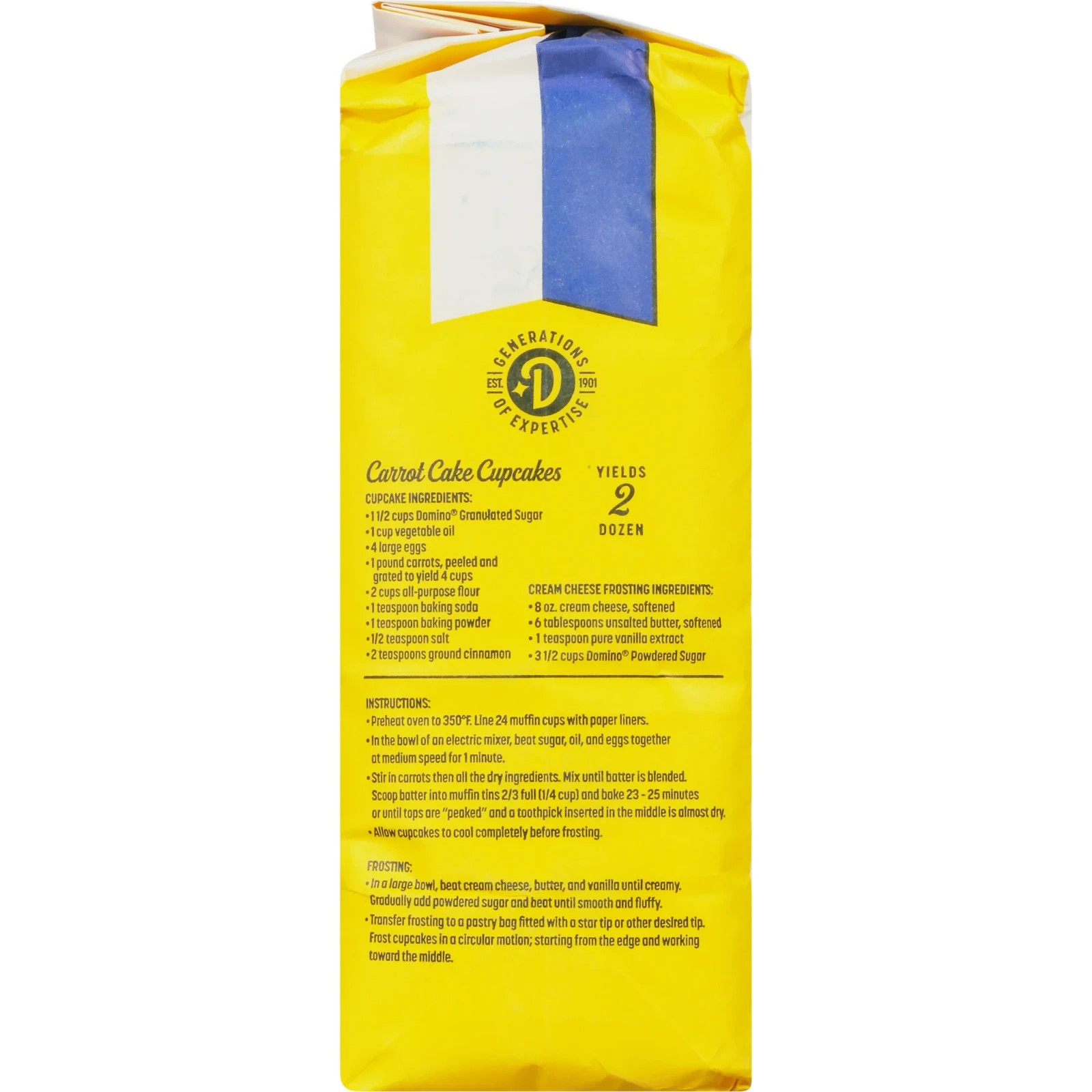 Domino Premium Pure Cane Granulated Sugar, 4 lb 2pack New