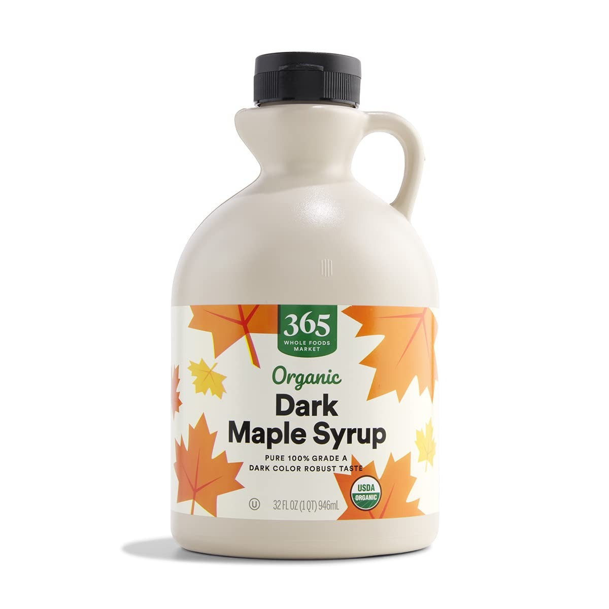 365 by Whole Foods Market, Organic Grade A Dark Maple 32 Fl Oz (Pack of 1)