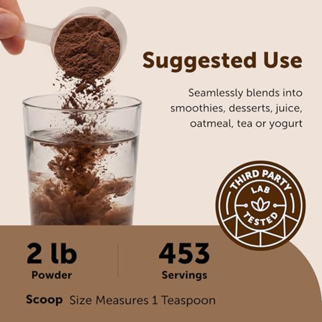 Organic Ceylon Cinnamon Powder, 2 lb | Premium Sri Lanka Source | Sweet & Earthy
