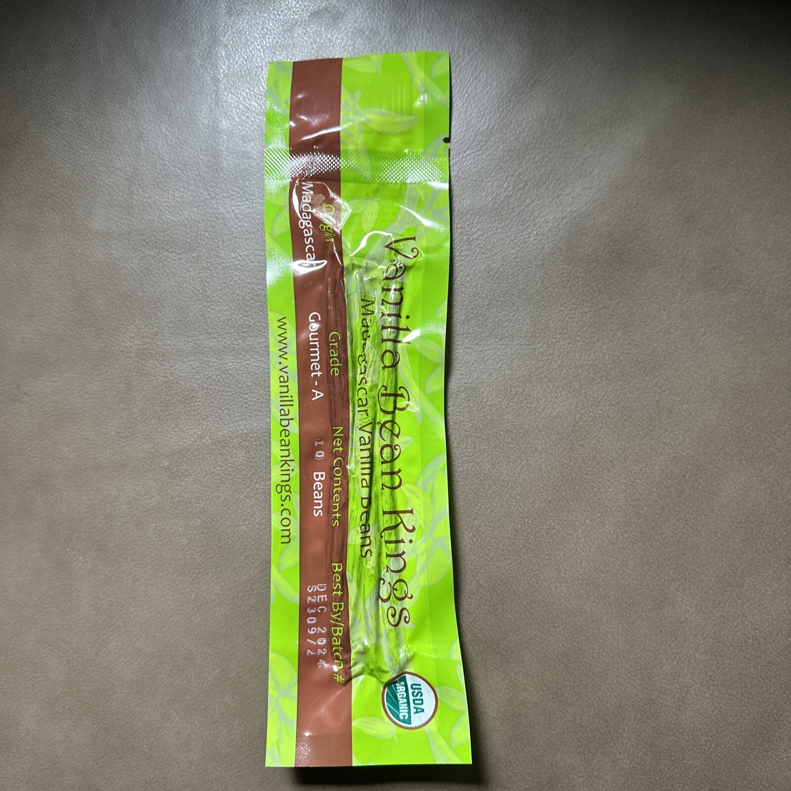 Organic Madagascar Vanilla Beans Whole Grade A Pods for Vanilla Extract & Baking