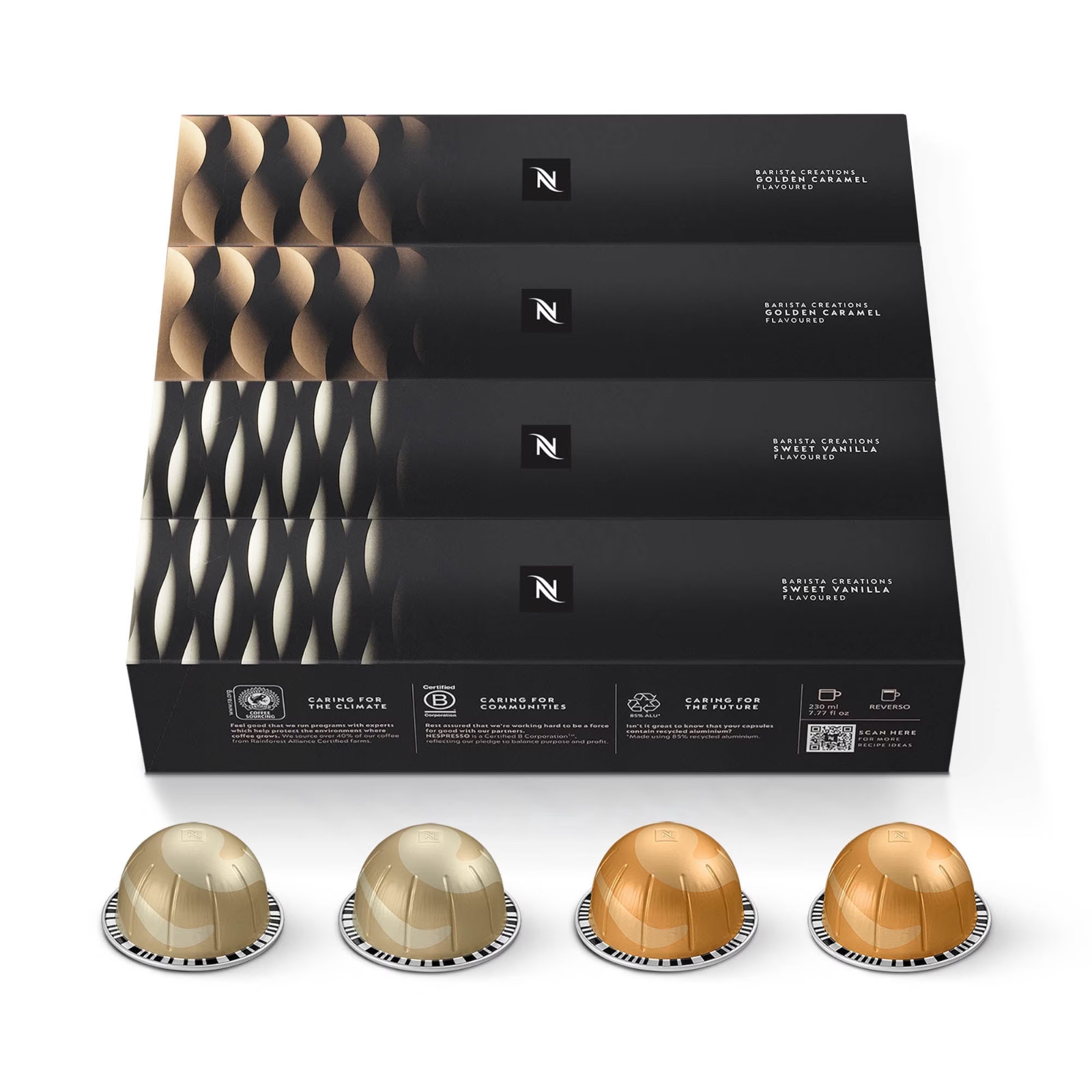 Nespresso Capsules Vertuo, 40- Count Coffee & Espresso Pods,Brews 7.77 oz