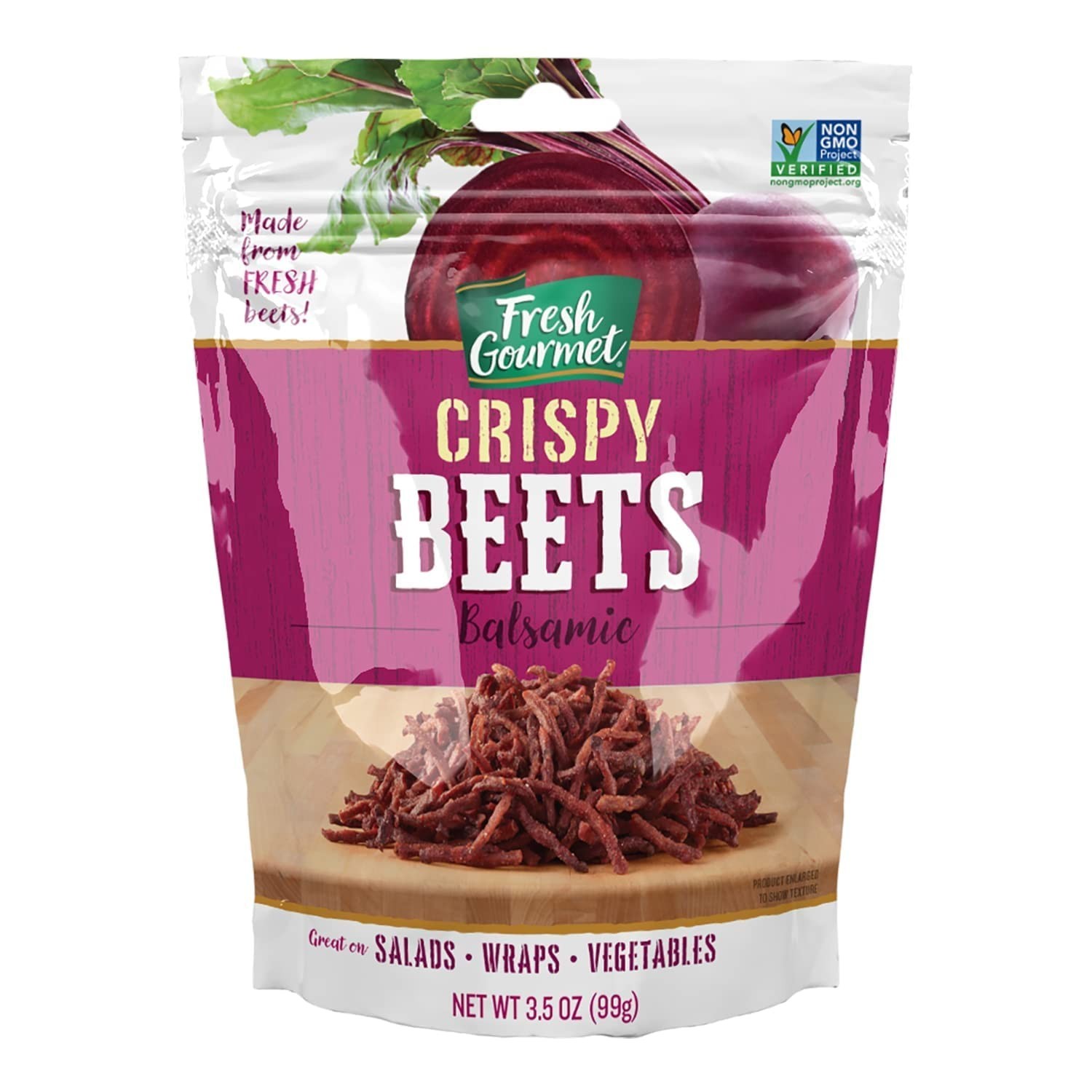 Fresh Gourmet Crispy Balsamic Beets | 3.5 Ounce