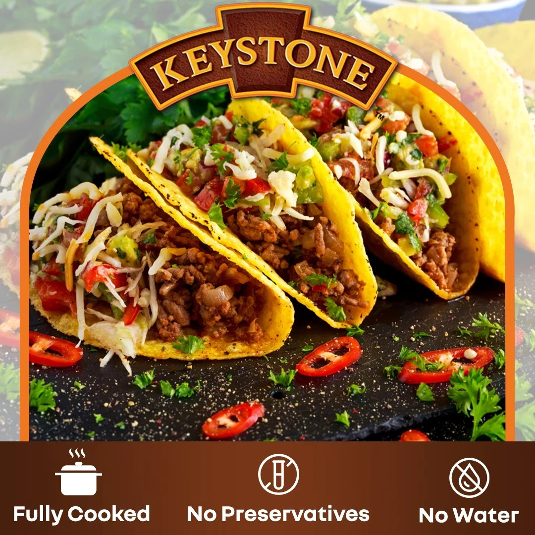 Free Shipping Keystone All Natural Ground Beef, 28 oz Can 3 cans