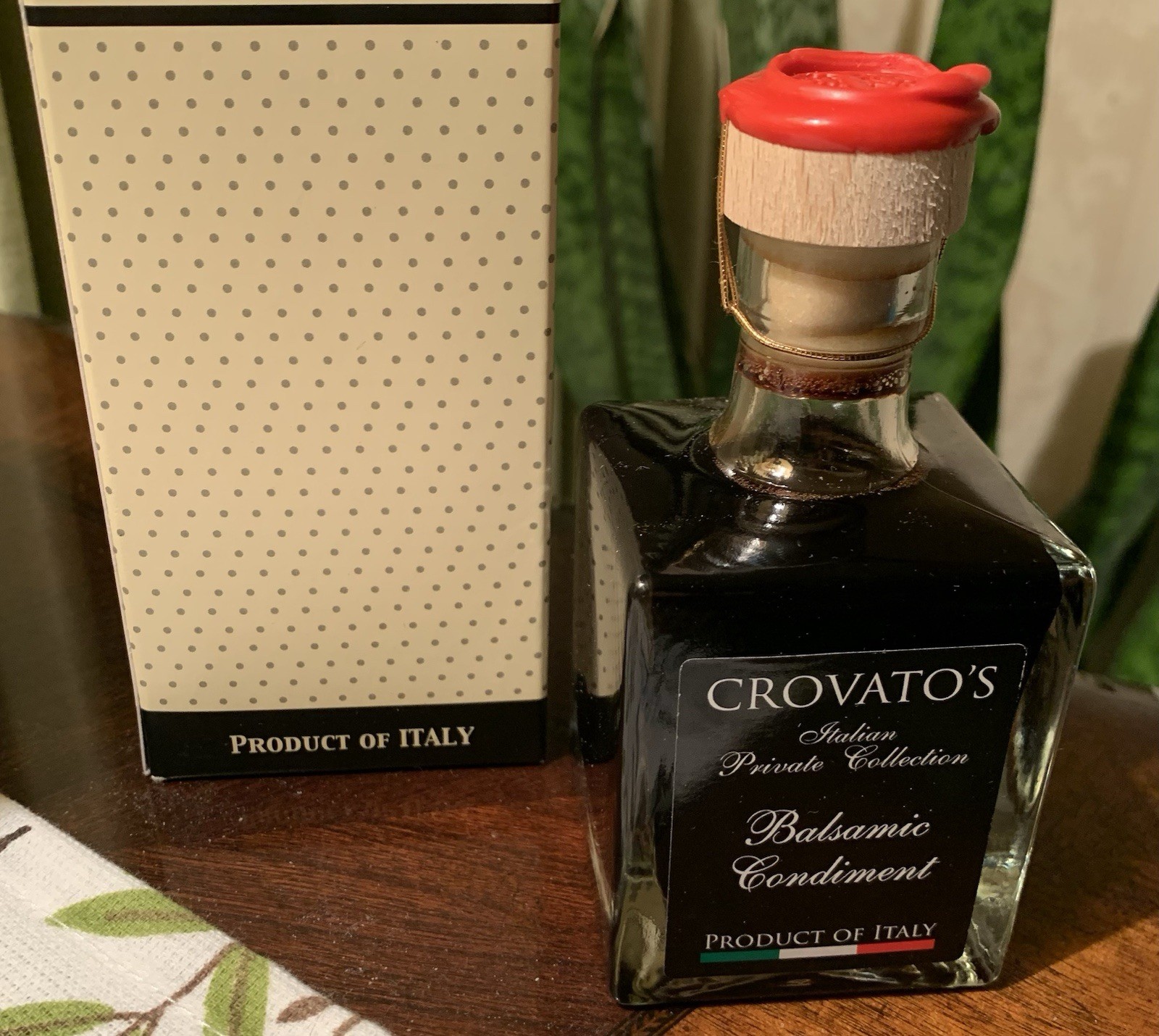 Acetaia Leonardi Crovato’s Collection Balsamic Condiment Italy 🇮🇹 Made 100ml