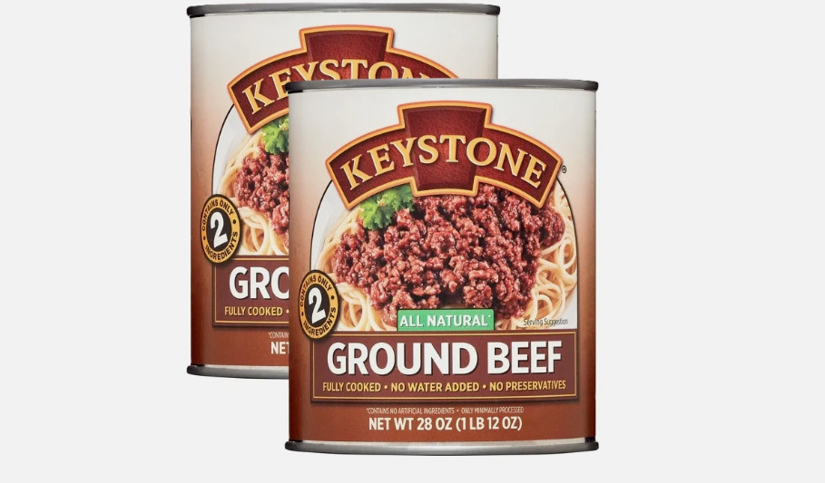 Keystone All Natural Ground Beef, 28 oz Can (2 Pack)
