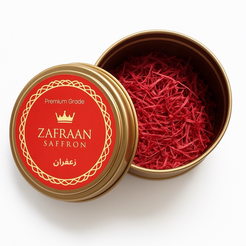 Pure Premium Red Super Negin Grade A+, Afghan Saffron Threads, (2 grams)