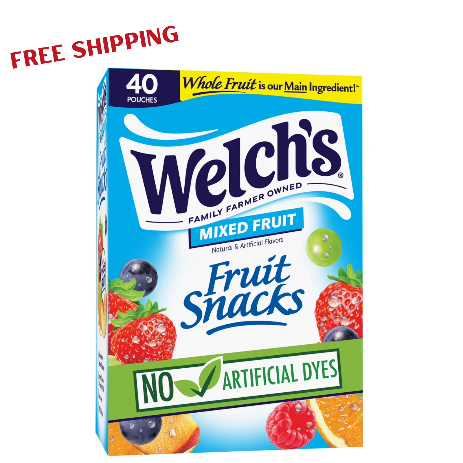 Welch’s Mixed Fruit Snacks 0.9oz – 40 Count*****