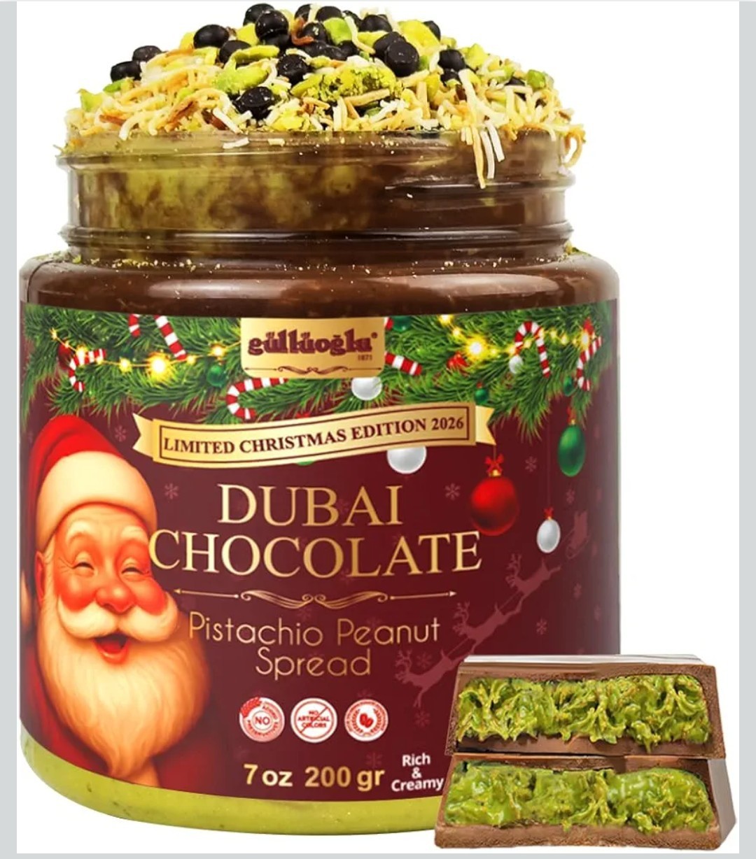 Dubai Chocolate Pistachio Peanut Spread – Rich & Creamy Middle Eastern Chocolate