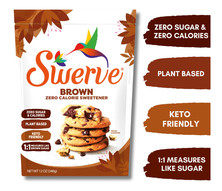 Swerve Ultimate Sugar Replacement Sweetener, Brown Sugar Substitute, Zero Calori