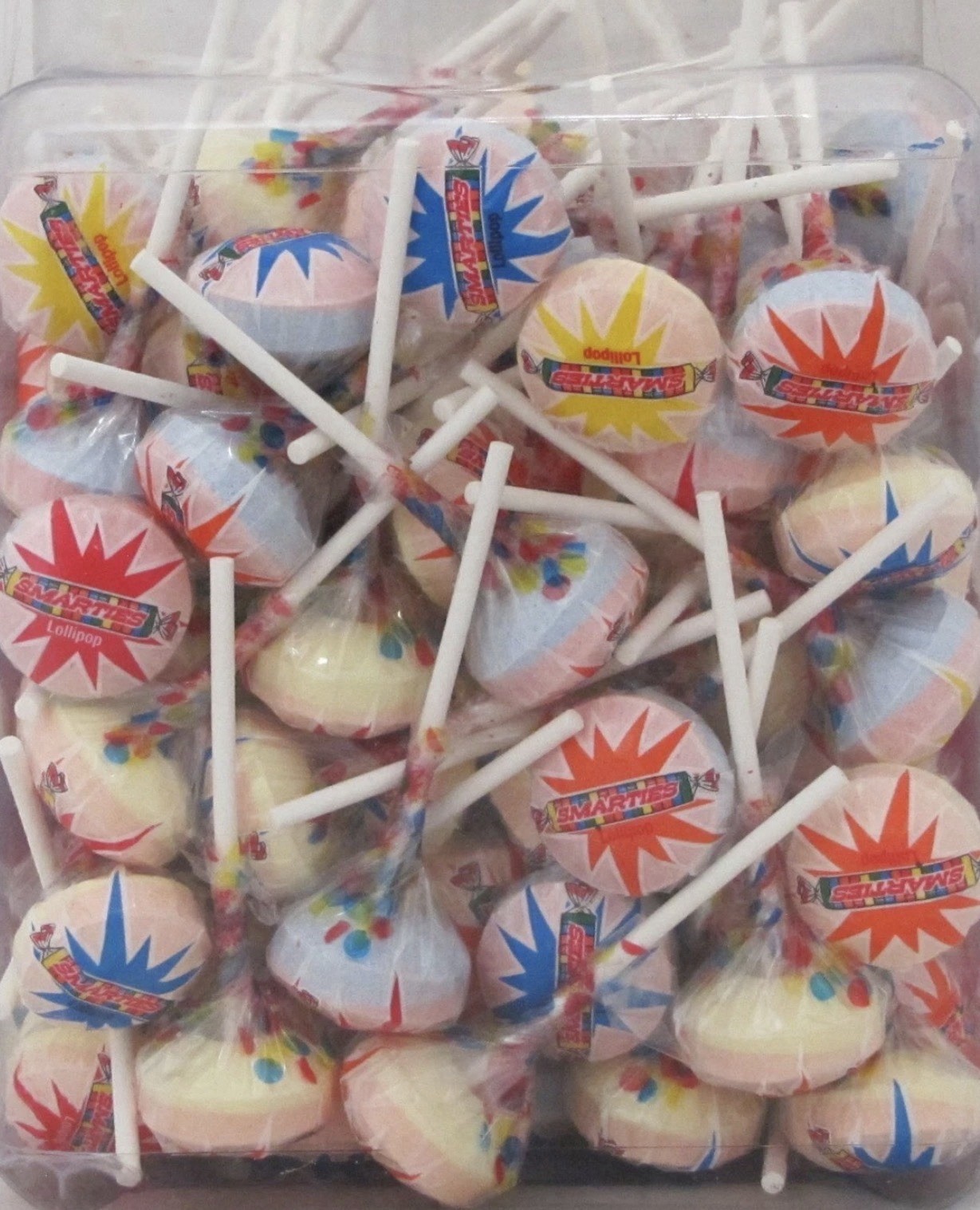30ct Smarties Lollies Original Fat Free Gluten Free Pops Candy Suckers Exp 2029