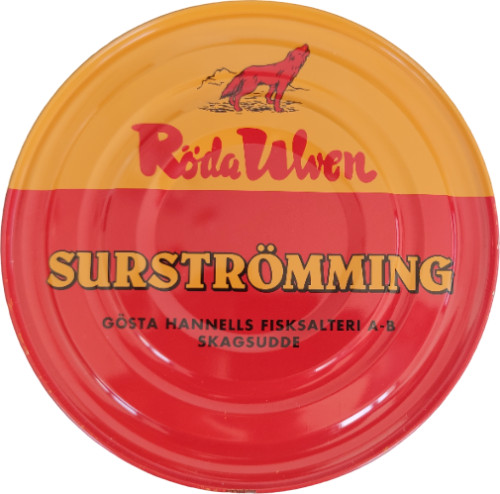 300g Swedish Fish Can Prank Smelly Stink Fish Fermented Herring Surstromming Can