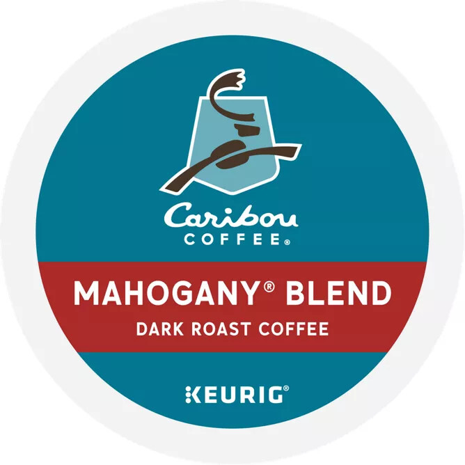 CARIBOU COFFEE MAHOGANY BLEND KCUPS 24CT