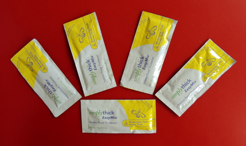 5 Count – SimplyThick EasyMix 12g / packet Food Thickener – #3 HONEY