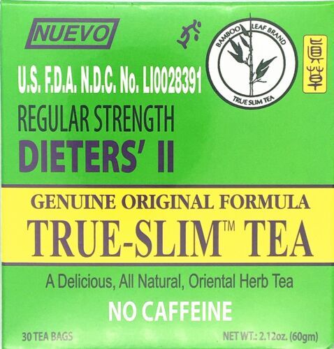 Bamboo Leaf Regular Strength Dieters’ II True Slim Tea 30’s reduce weigh 真草减肥茶
