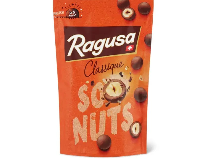 Ragusa So Nuts (Hazelnuts Covered with Swiss Milk Chocolate)