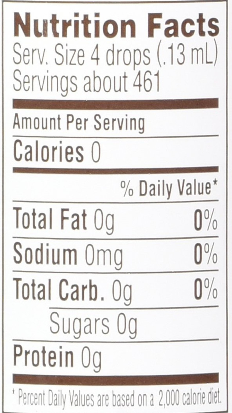 Trader Joe’s Organic Liquid Stevia, 2 fl oz