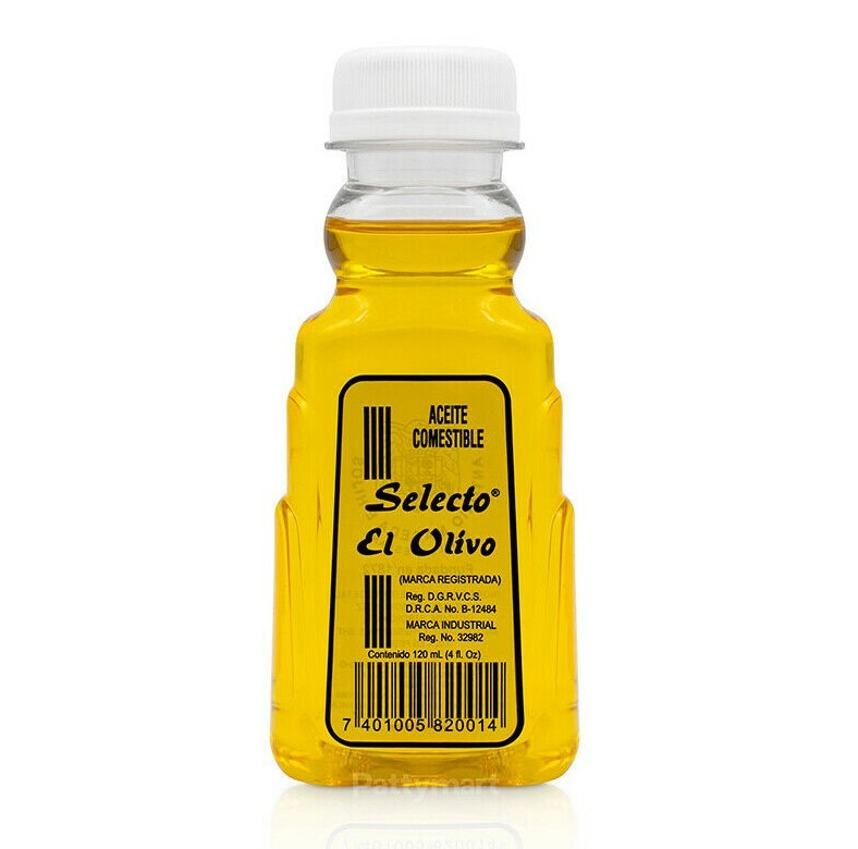 SELECTO EL OLIVO EDIBLE OLIVE OIL 120 ML