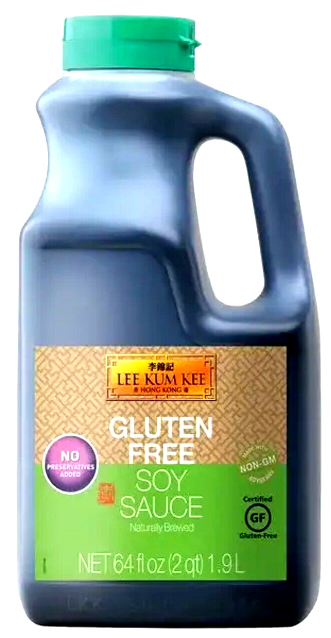 Lee Kum Kee Gluten Free Soy Sauce 64 oz ( Pack of 3 )~ 09/02/2026