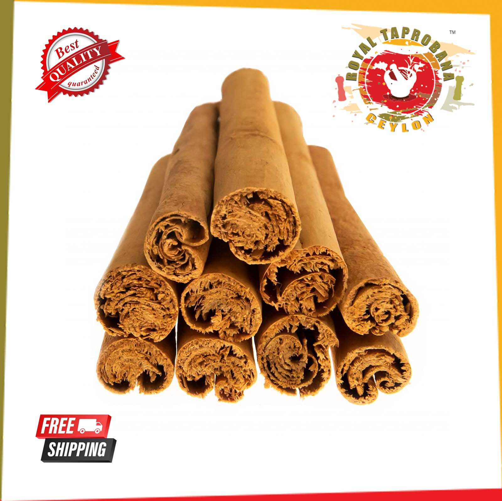 PURE CEYLON CINNAMON STICKS HIGH QUALITY / ALBA Grade / 100% Organic