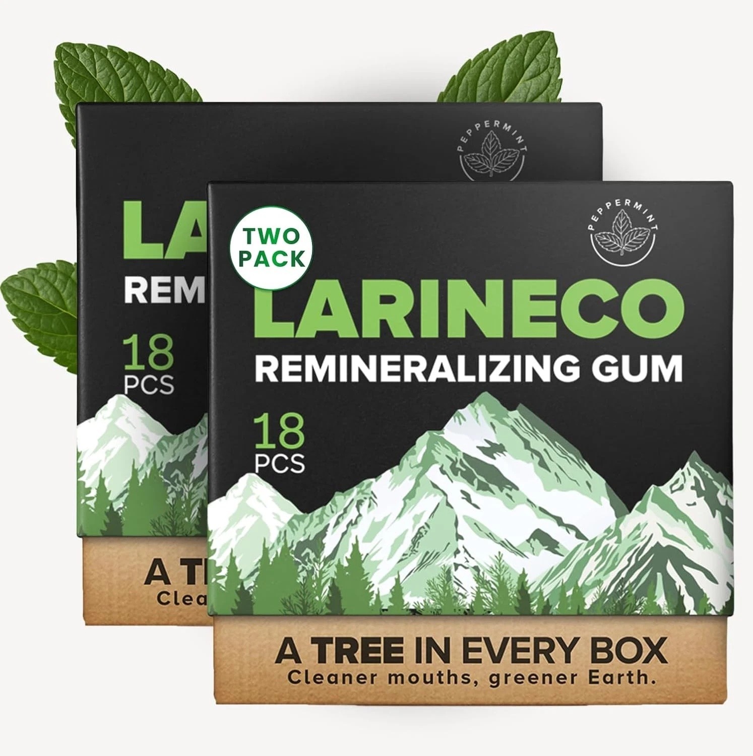 Larineco Remineralizing Gum with Nano Hydroxyapatite & Xylitol – Sugar-Free Cinn