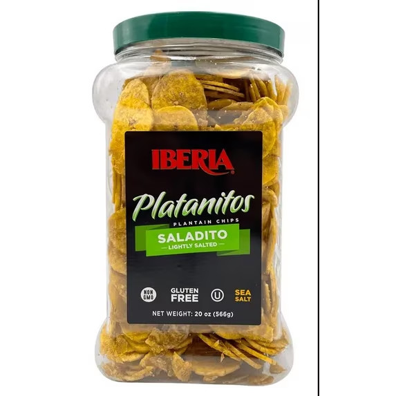 Iberia Lightly Salted Plantain Chips 20 oz – Free Shipping