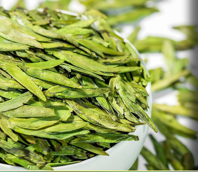 TopGrade West Lake Spring Longjing Green Tea Dragon Well Tea Long Jing Gift Pack