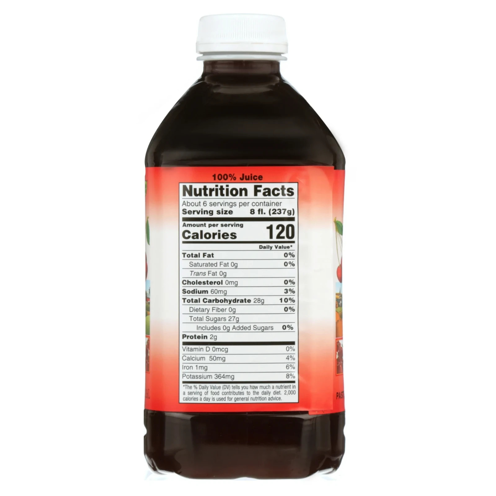 (2 pack) Montmorency Cherry Juice, Tart Cherry Juice with Real Fruit, 46 fl oz