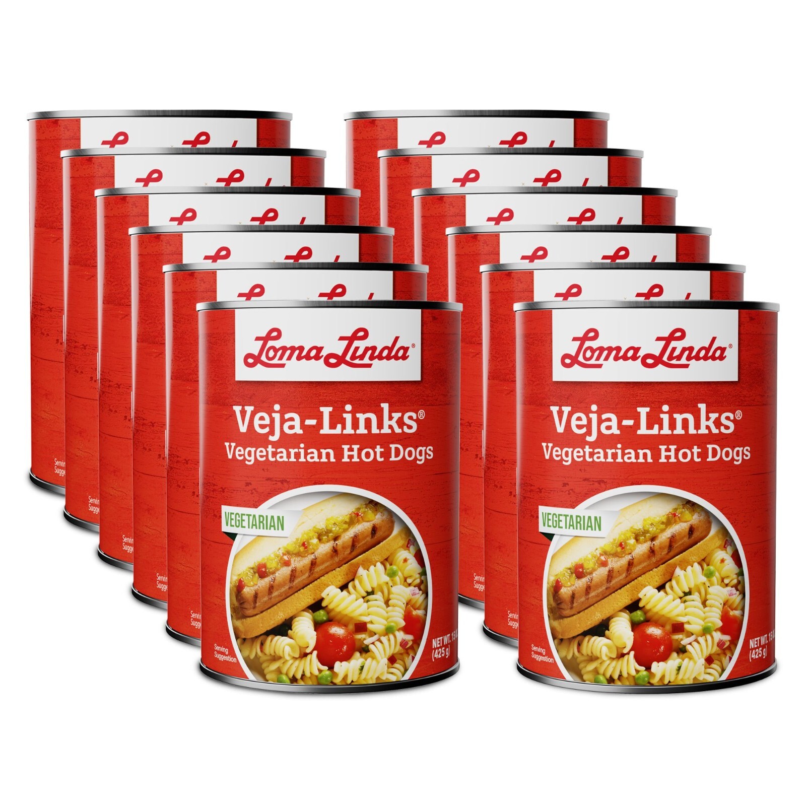 Loma Linda Veja Links (15 oz.) – Plant Based Vegetarian Hot Dogs