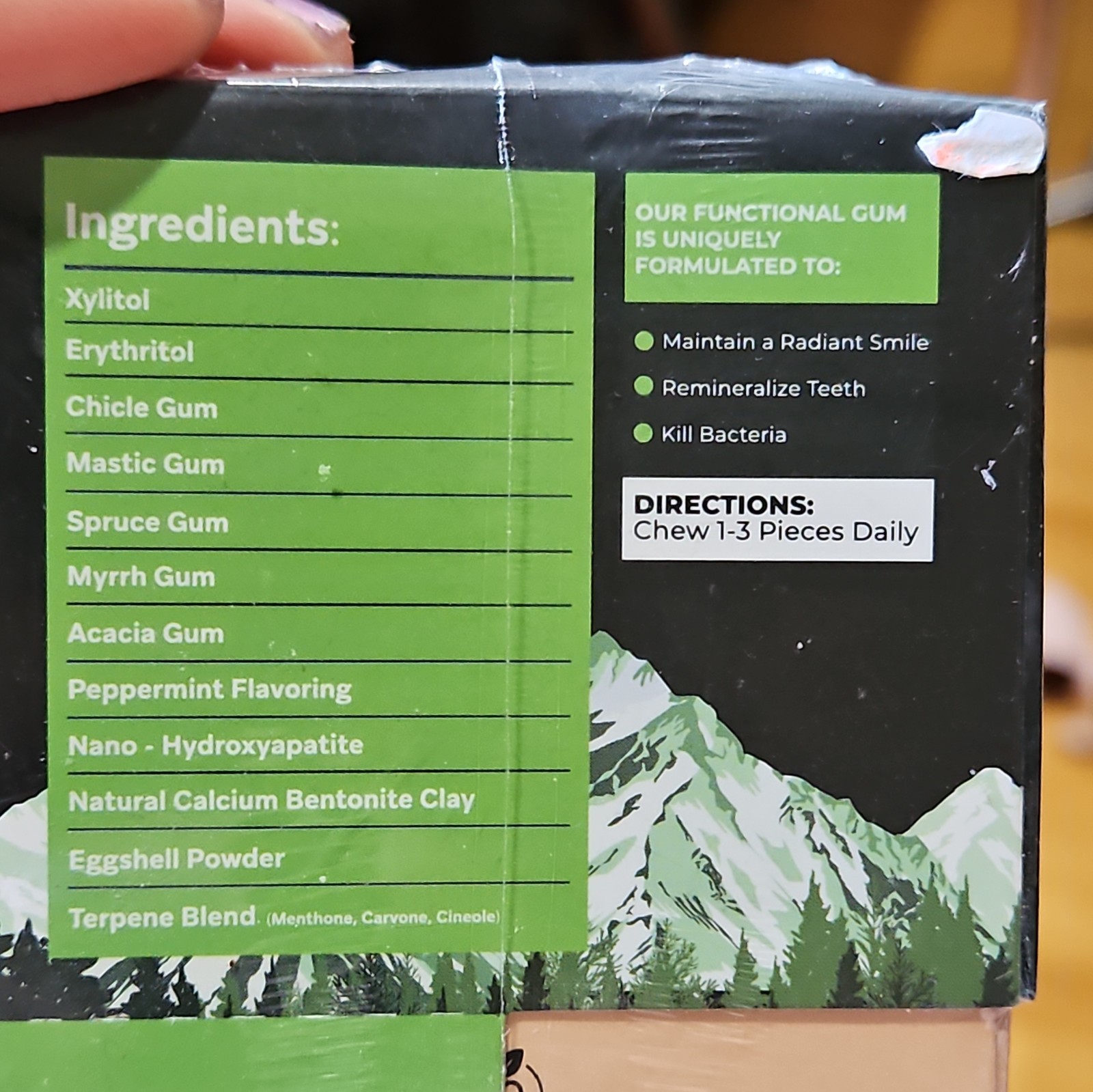 Larineco Remineralizing Peppermint Gum 2 packs