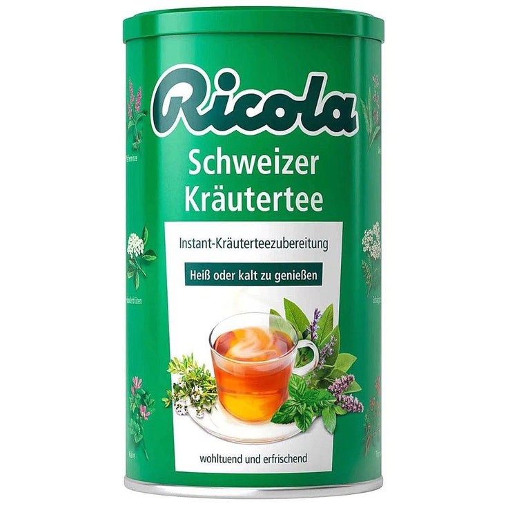 Ricola Swiss herbal instant tea Made in Switzerland 200g FREE SHIPPING