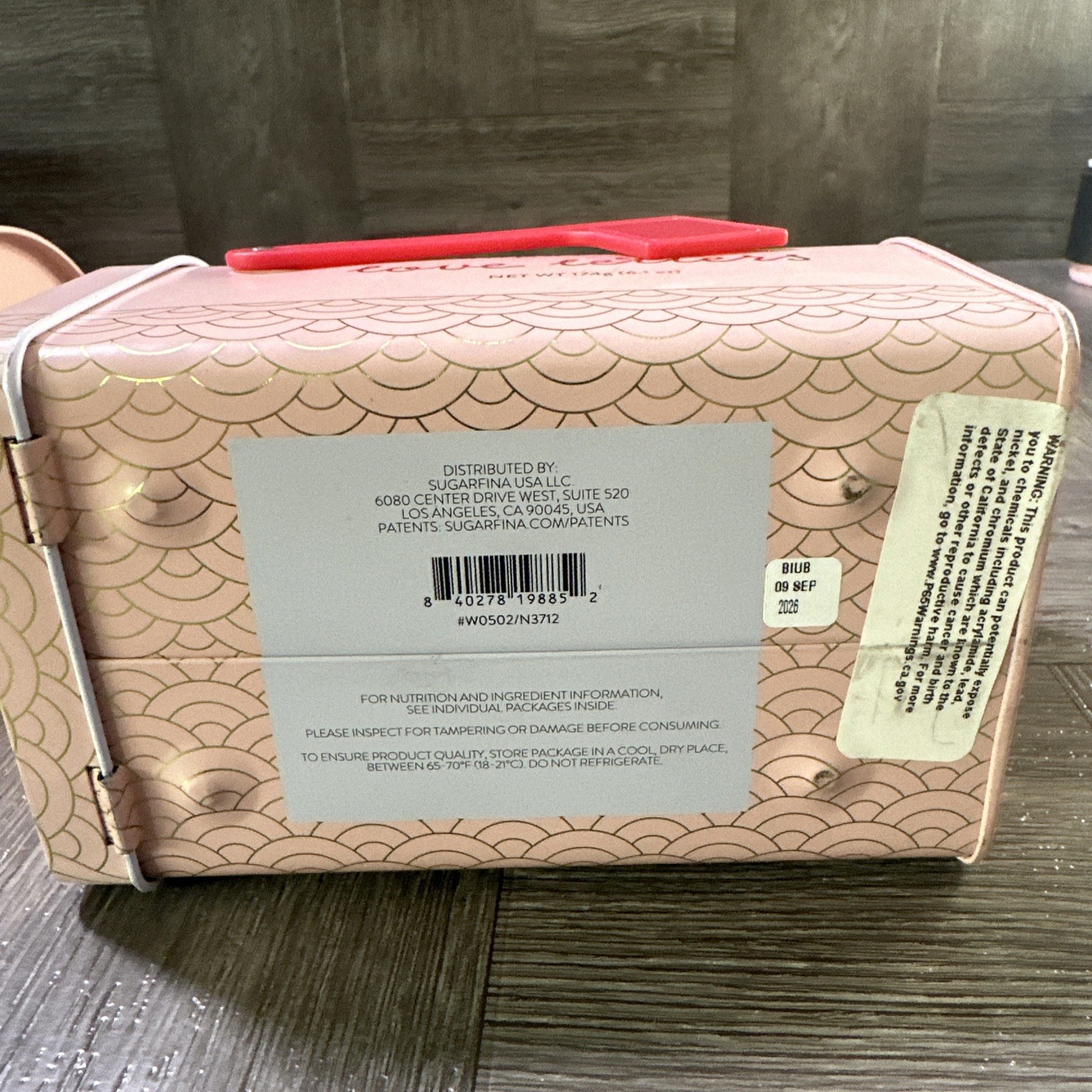 Sugarfina Mailbox Valentines Day