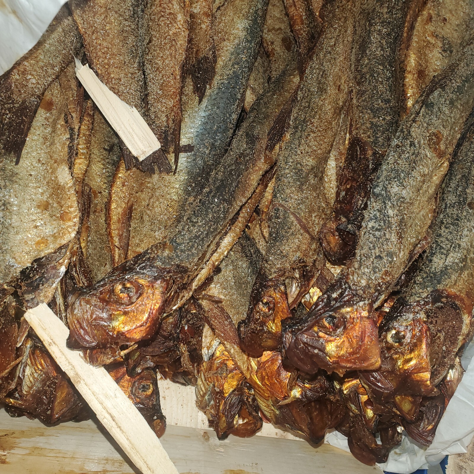 Salted SMOKE HERRING 1lb+ to 18lb /buy 5lb get 1lb free