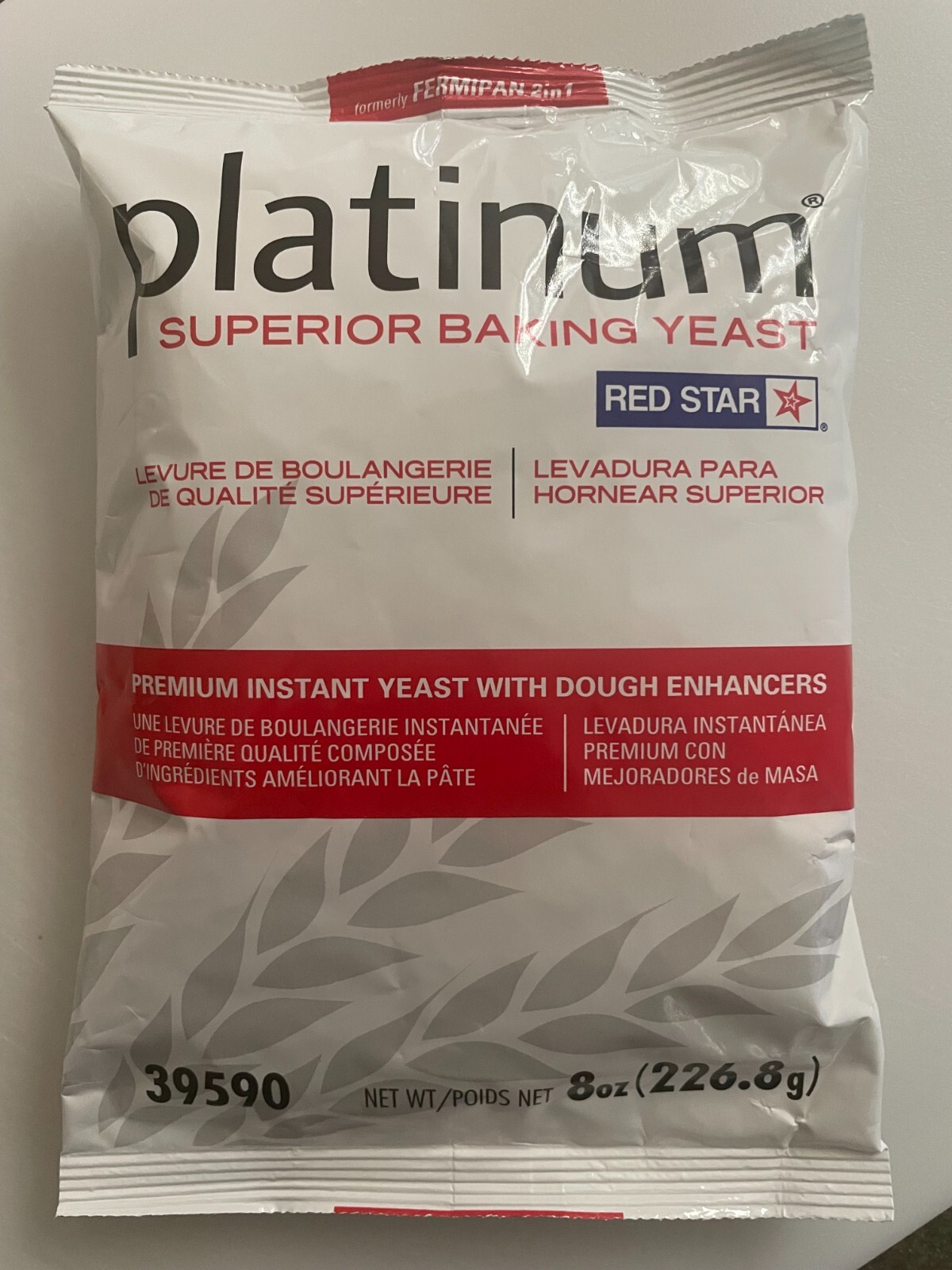 Red Star Platinum Superior Baking Yeast, 8 Ounce