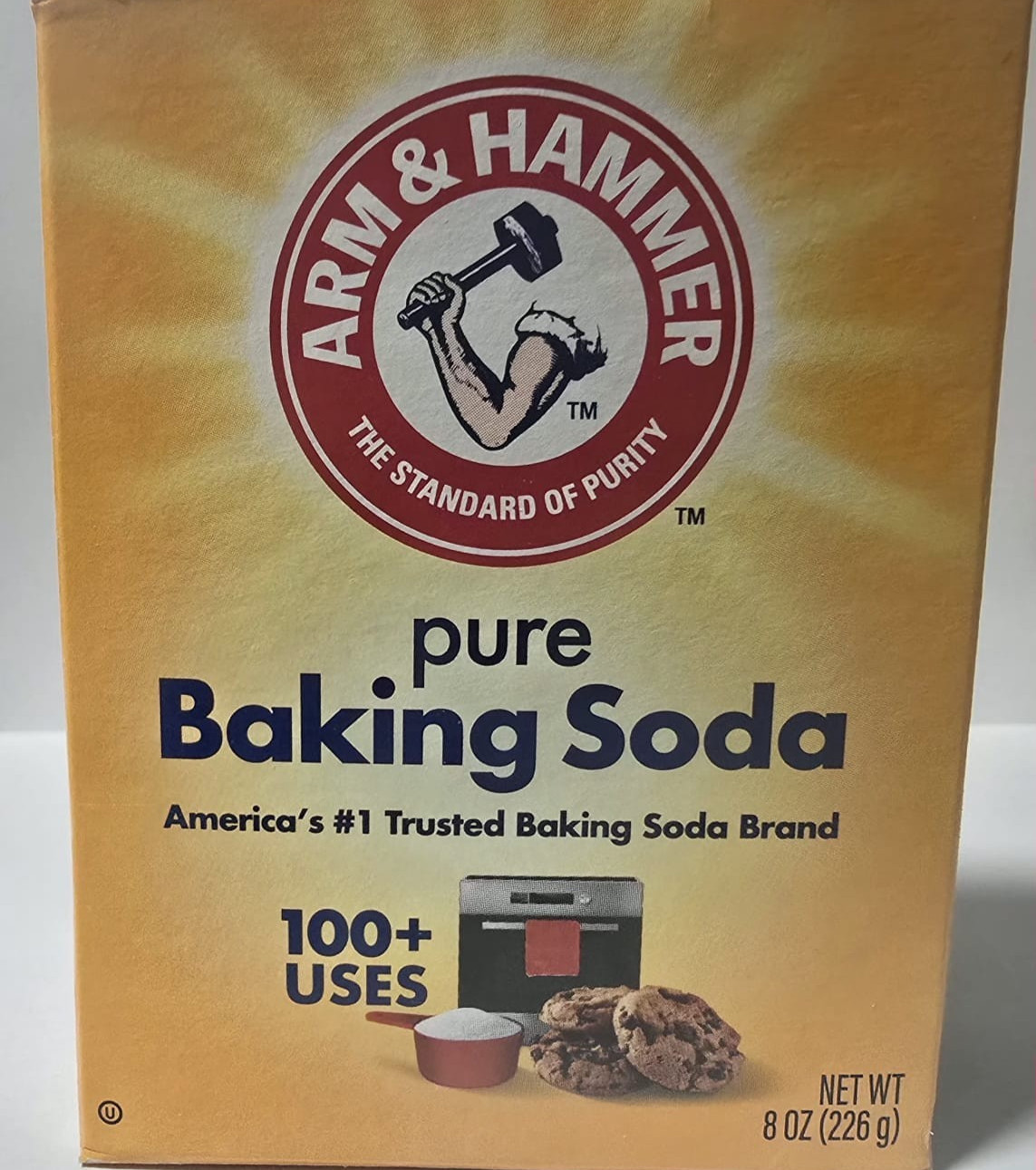 Arm & Hammer – Pure Baking Soda, 8 OZ ( PACK 1)