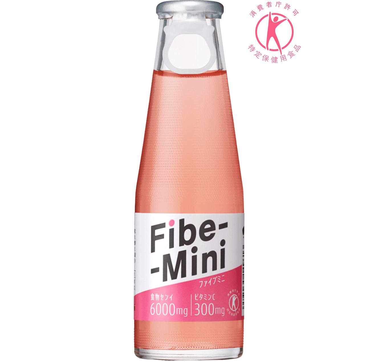 12 x Otsuka Fibe Mini 100ml, Dietary Fiber & Vitamin C Carbonated Drink, JAPAN