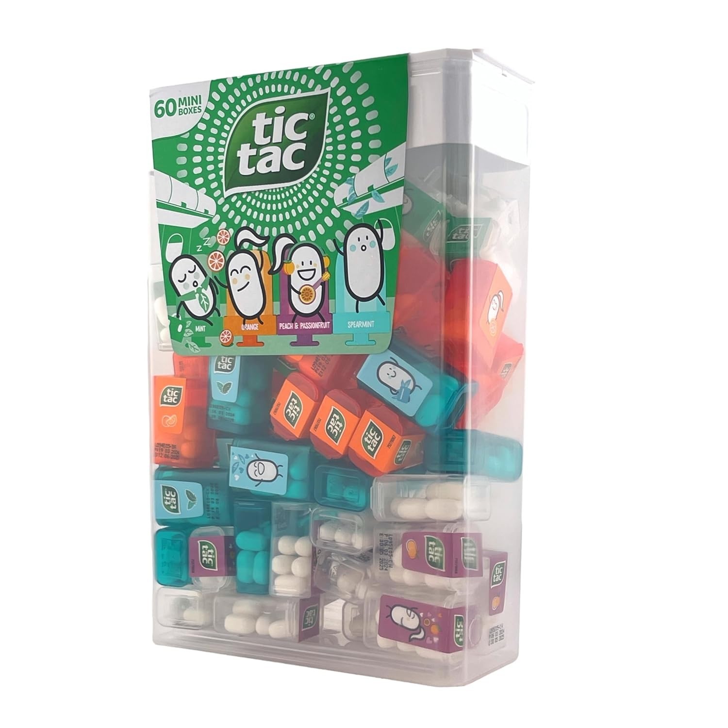 Tic Tac Mint Orange Peach 60 Minis 234g